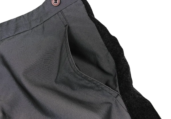 COMME des GARCONS SHIRT Side Brushed Tape Switching Pants K-175051_004