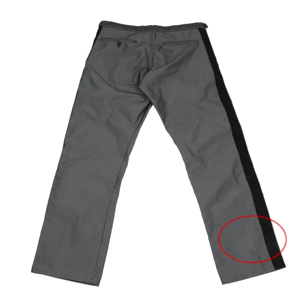 COMME des GARCONS SHIRT Side Brushed Tape Switching Pants K-175051_010