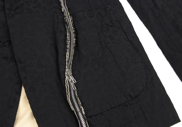 COMME des GARCONS HOMME PLUS Animal Jacquard Poly Zip Jacket K-175052_011
