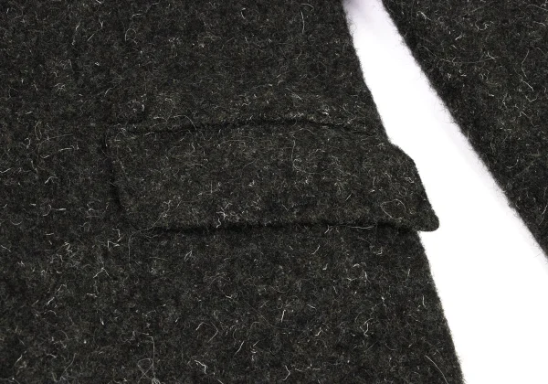 COMME des GARCONS HOMME Brushed Wool Fulling 3B Jacket K-175053_013