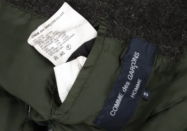 COMME des GARCONS HOMME Brushed Wool Fulling 3B Jacket K-175053_019