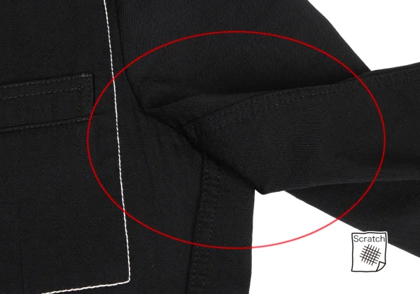COMME des GARCONS HOMME PLUS Wool Cotton Stitch Jacket K-175055_004