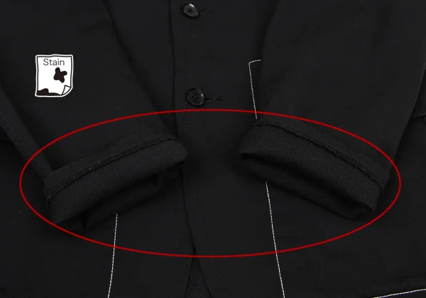 COMME des GARCONS HOMME PLUS Wool Cotton Stitch Jacket K-175055_013