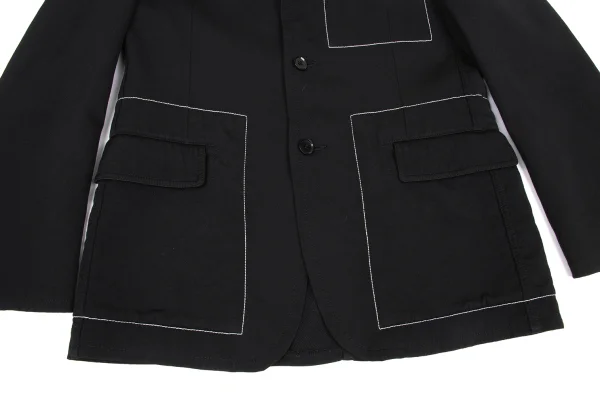 COMME des GARCONS HOMME PLUS Wool Cotton Stitch Jacket K-175055_014