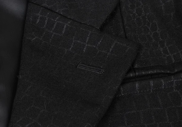 COMME des GARCONS HOMME PLUS Poly Wool Crocodile Print Jacket K-175057_004