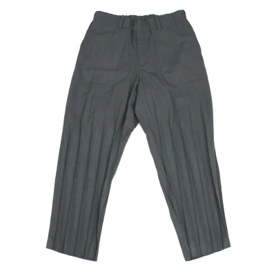 ISSEY MIYAKE MEN Pleated Switching Pants
