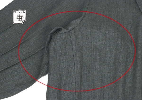 ISSEY MIYAKE MEN Pleated Switching Jacket & Pants K-175060_004