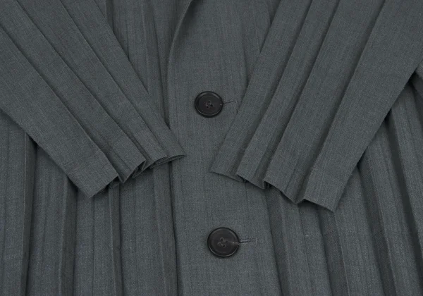ISSEY MIYAKE MEN Pleated Switching Jacket & Pants K-175060_007