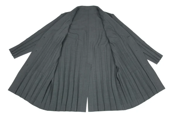 ISSEY MIYAKE MEN Pleated Switching Jacket & Pants K-175060_010