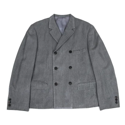 Y's for men Rayon Wool Twill Double Jacket