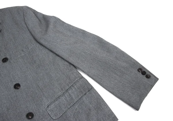 Y's for men Rayon Wool Twill Double Jacket K-175061_005