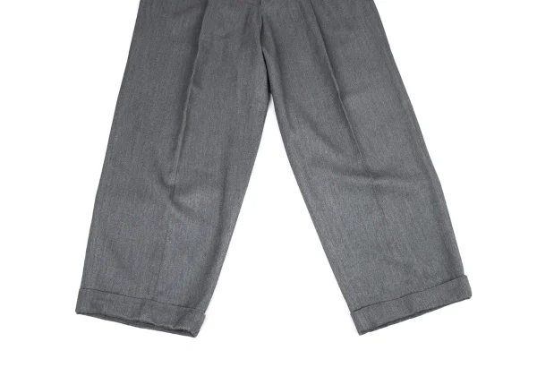 Y's for men Rayon Wool Twill Tuck Pants K-175062_006