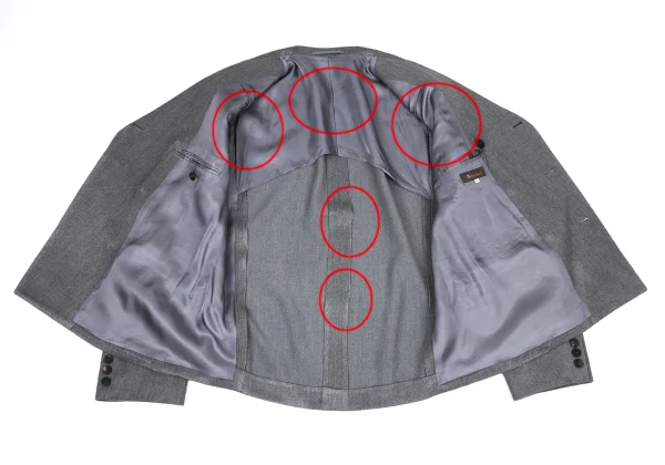 Y's for men Rayon Wool Twill Jacket & Pants K-175063_008