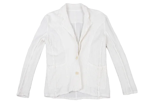 ISSEY MIYAKE me Cotton Blend Cauliflower Jacket K-175064_002