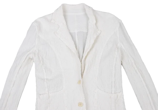 ISSEY MIYAKE me Cotton Blend Cauliflower Jacket K-175064_003