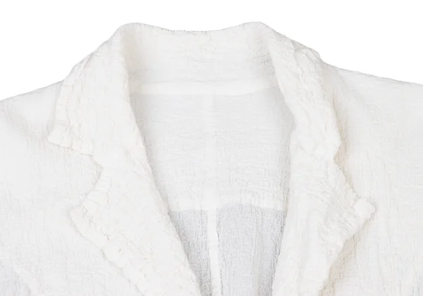 ISSEY MIYAKE me Cotton Blend Cauliflower Jacket K-175064_004