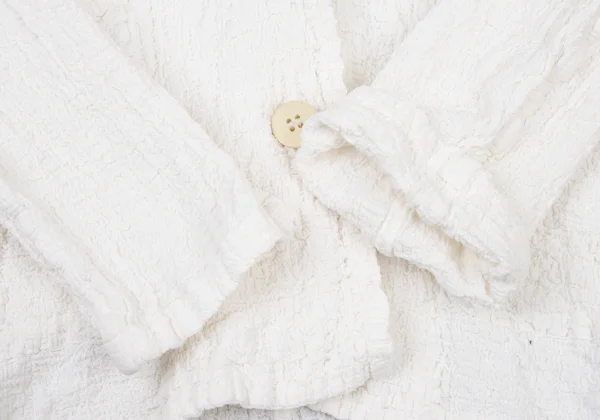 ISSEY MIYAKE me Cotton Blend Cauliflower Jacket K-175064_006