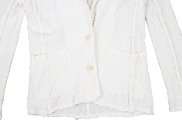 ISSEY MIYAKE me Cotton Blend Cauliflower Jacket K-175064_007