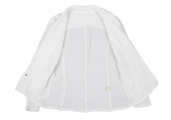 ISSEY MIYAKE me Cotton Blend Cauliflower Jacket K-175064_010