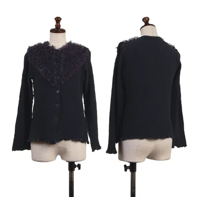 ISSEY MIYAKE me Ruffle Switching Cauliflower Blouse