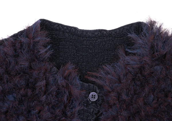 ISSEY MIYAKE me Ruffle Switching Cauliflower Blouse K-175070_004