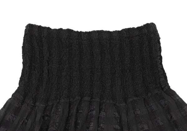 ISSEY MIYAKE me Cauliflower Switching Sheer Skirt K-175074_003