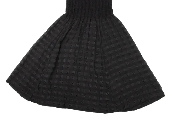 ISSEY MIYAKE me Cauliflower Switching Sheer Skirt K-175074_005