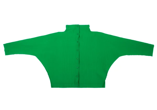 ISSEY MIYAKE me A-POC INSIDE Wide Silhouette Fine-knit High Neck Blouse K-175075_002