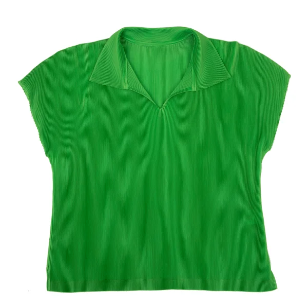 PLEATS PLEASE Mist Pleat Skipper Polo Shirt K-175077_002