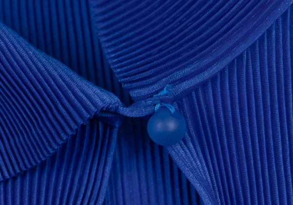 PLEATS PLEASE Mist Pleat Skipper Neck Short Sleeve Polo Shirt K-175078_006