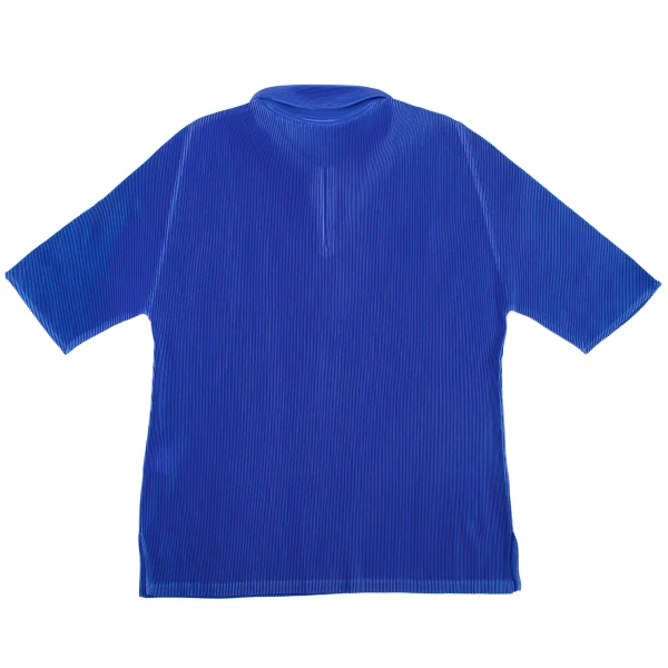 PLEATS PLEASE Mist Pleat Skipper Neck Short Sleeve Polo Shirt K-175078_012