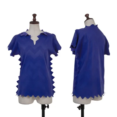 PLEATS PLEASE A-POC INSIDE Zig Zag Cutting T Shirt