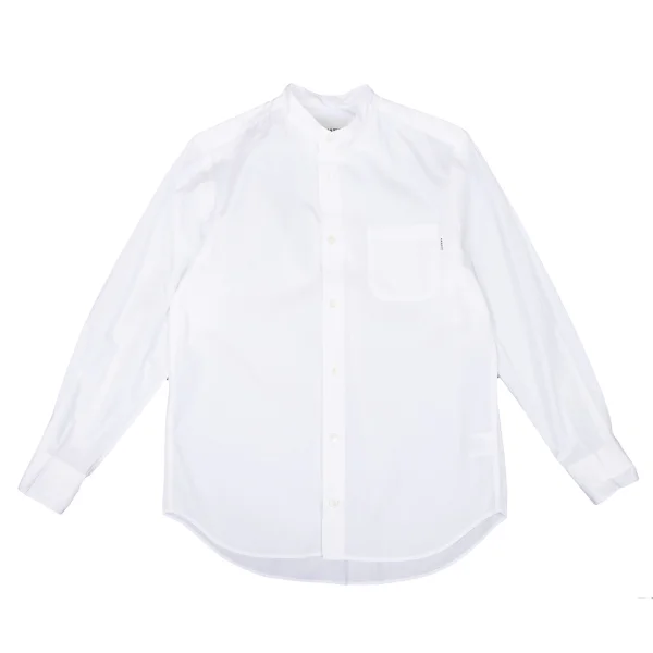 Papas+ Cotton Band Collar Shirt White S K-175083_001