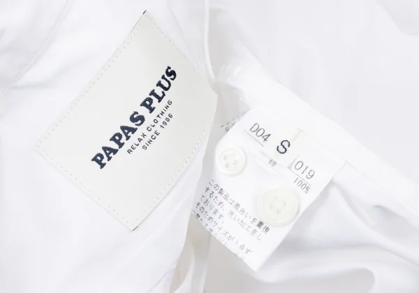 Papas+ Cotton Band Collar Shirt K-175083_016