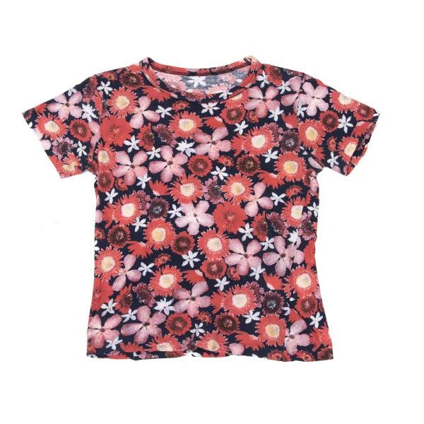 Y's Floral Printed T-shirt Red 3 K-175085_001