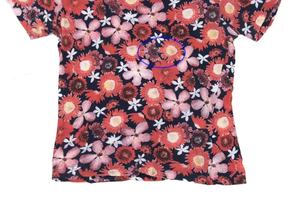 Y's Floral Printed T-shirt K-175085_005