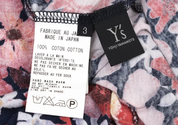 Y's Floral Printed T-shirt K-175085_012