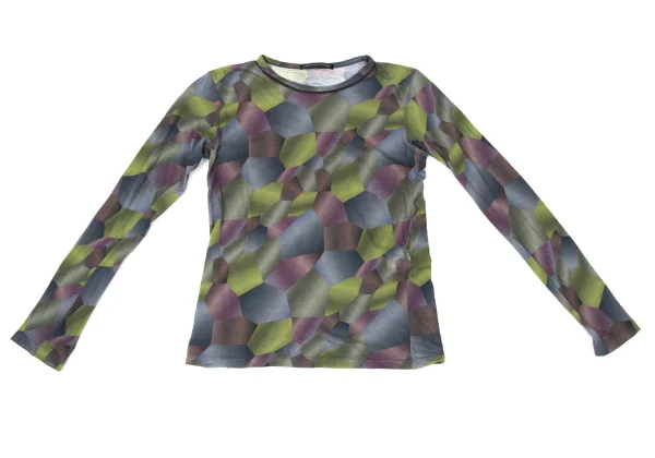 Y's Graphic Print Long-sleeve Top K-175090_002