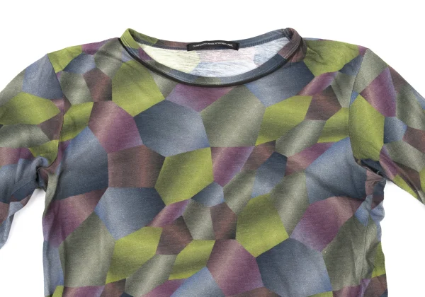 Y's Graphic Print Long-sleeve Top K-175090_003