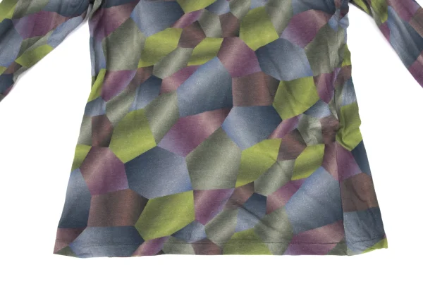 Y's Graphic Print Long-sleeve Top K-175090_008