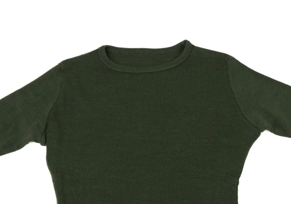 Y's Wool Blended Long-sleeve Knit Top K-175092_003