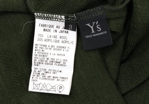Y's Wool Blended Long-sleeve Knit Top K-175092_011