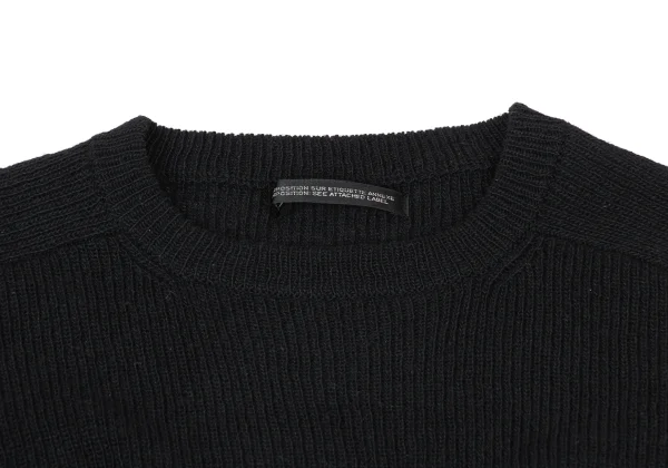 Y's Alpaca Raglan Sleeves Knit Sweater K-175095_004