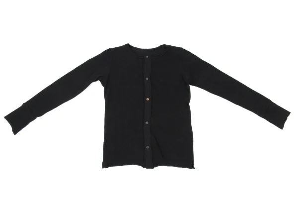 Y's Cut Off Wool Knit Cardigan K-175097_002