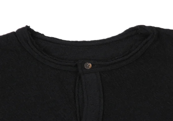 Y's Cut Off Wool Knit Cardigan K-175097_004