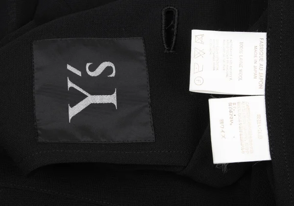 Y's Summer Wool Sheer Short Sleeves Jacket K-175098_013