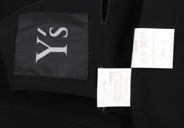 Y's Summer Wool Sheer Short Sleeves Jacket K-175098_014