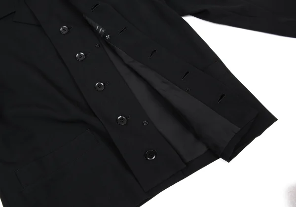 Y's Wool Gaba Layered Jacket K-175099_010