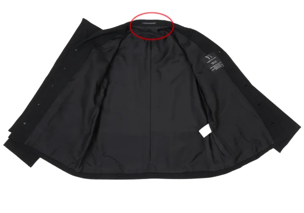 Y's Wool Gaba Layered Jacket K-175099_014