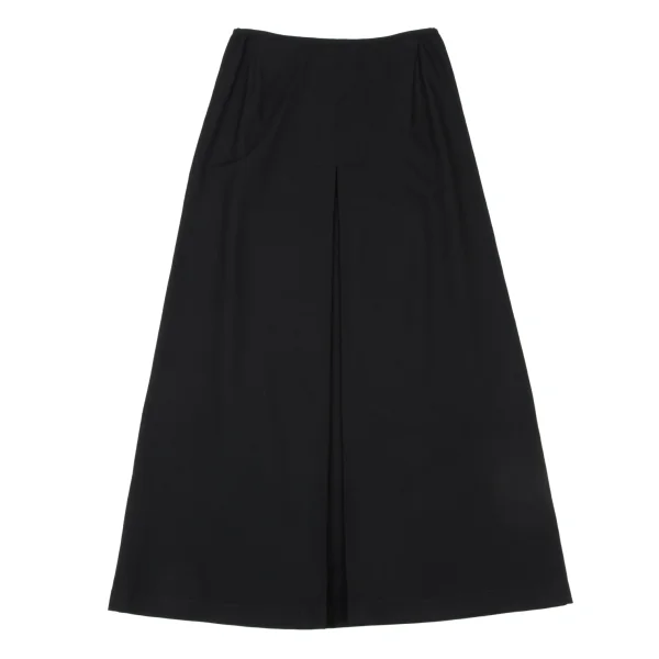 Y's Wool Gaba Pleats Skirt K-175100_002